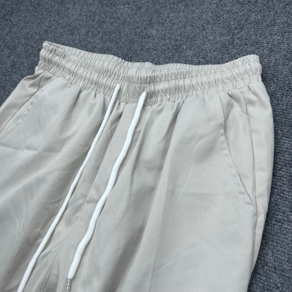 Manfinity Gorpcore Streetwear Casual Khaki Jogger Pants